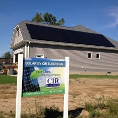 CIR Solar installation @ Rivera Greens, Clarence NY