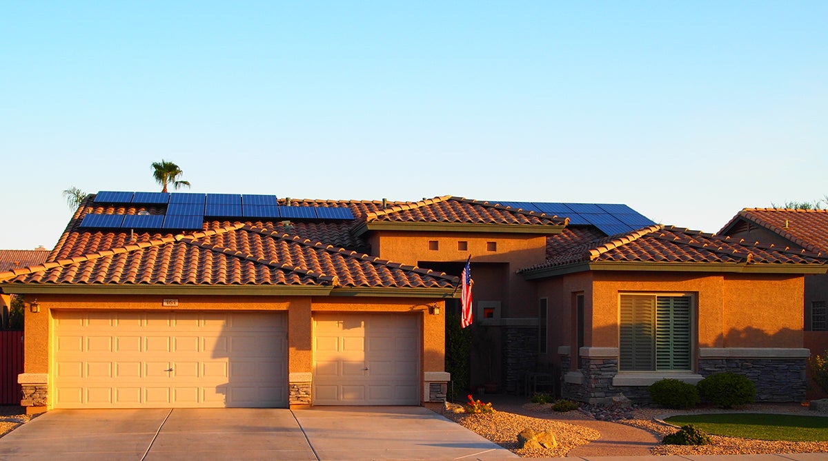 SunPower at Sunset in Arizona