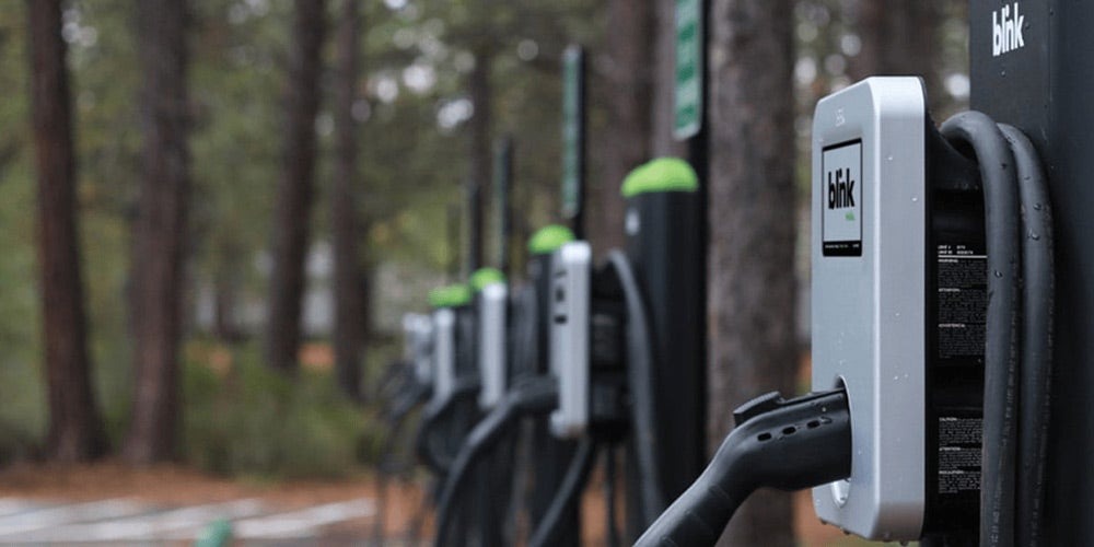 Blink public EV charging stations