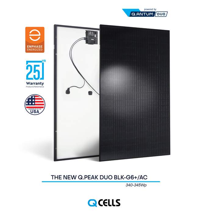 Qcells Q.PEAK DUO BLK-G6+/AC340 solar panel