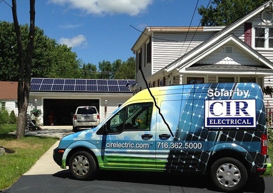 CIR Solar installation @ Lewiston, NY