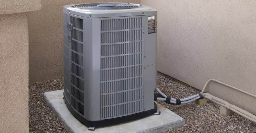 Central air conditioner unit