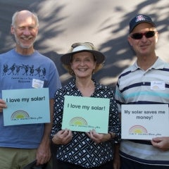 Sierra Vista solar supporters