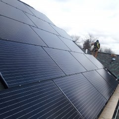 CIR Solar installation in Clarence Center, NY