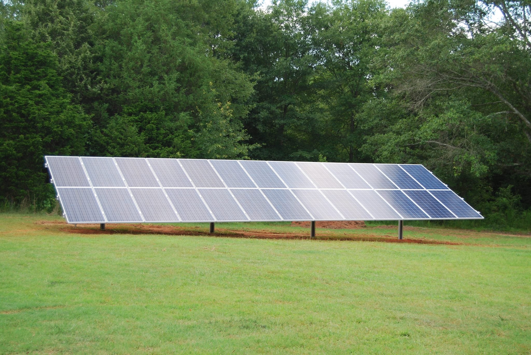 8.06 kW Solar Ground Mount Installation In Pendleton, SC