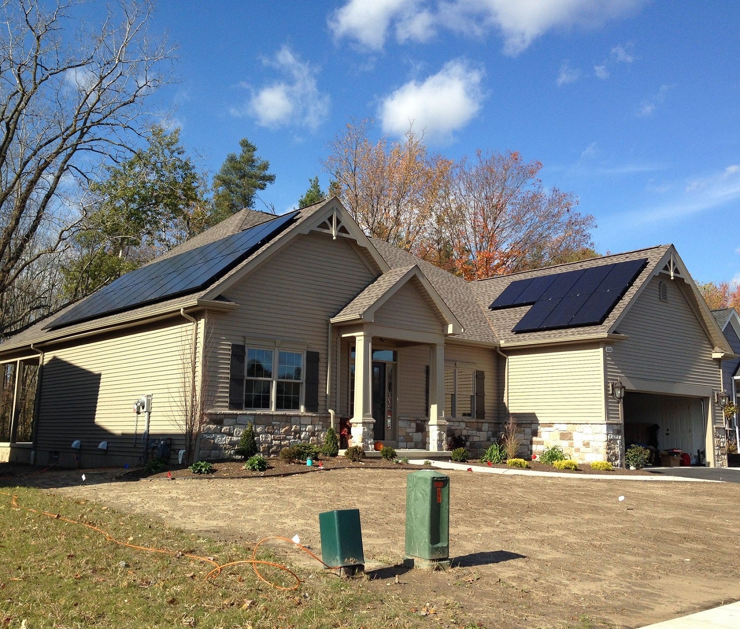 CIR Solar installation @ Rivera Greens, Clarence NY