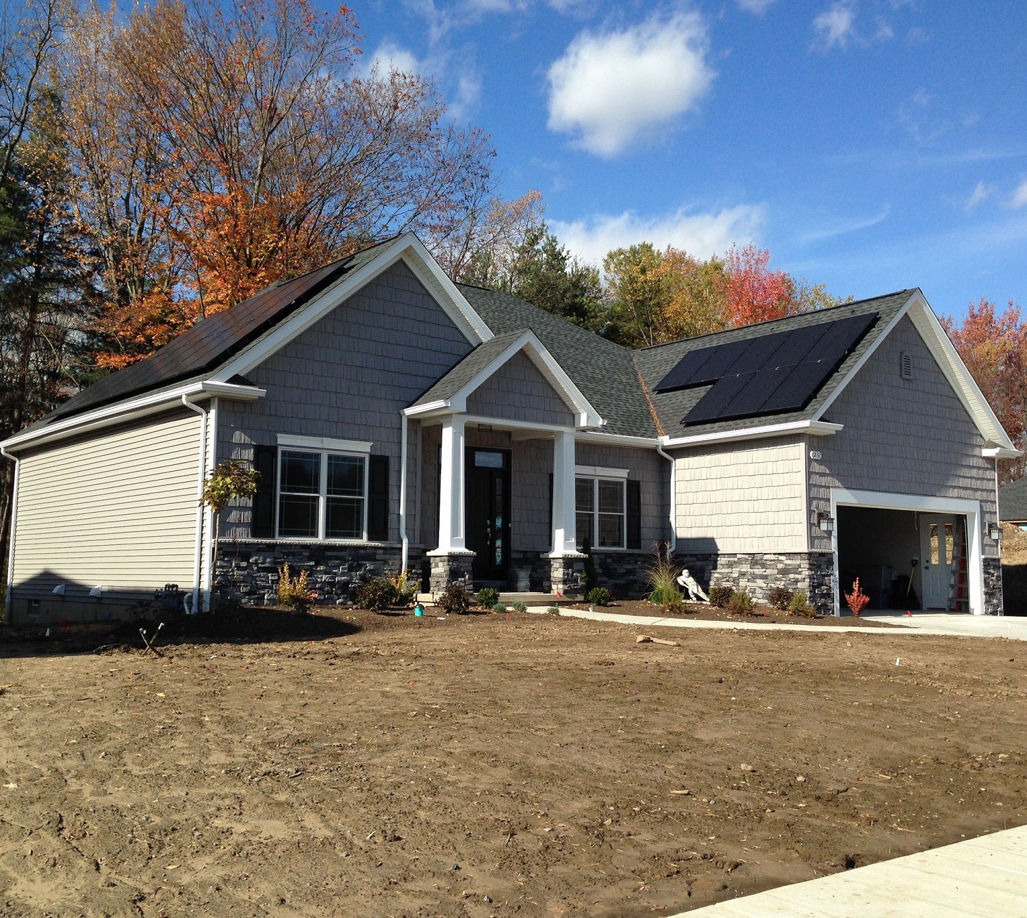 CIR Solar installation @ Rivera Greens, Clarence NY