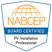 NABCEP Certified Solar PV Installer