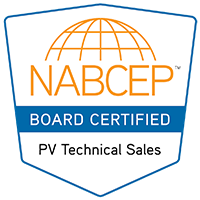 NABCEP Certified PV Technical Sales